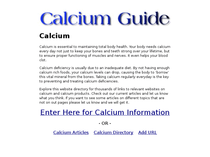 www.yourcalciumguide.info