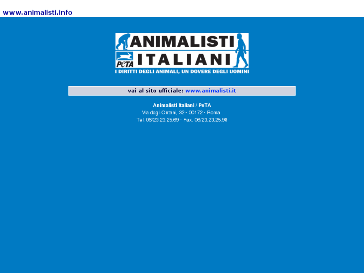 www.animalisti.info