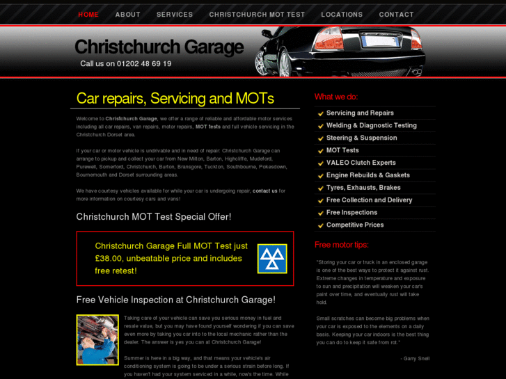 www.christchurchgarage.com