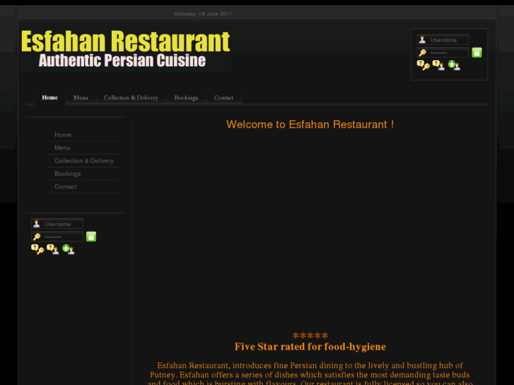 www.esfahanrestaurant.com