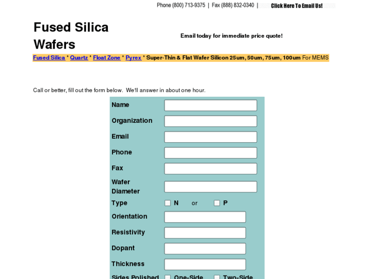 www.fusedsilicawafer.org