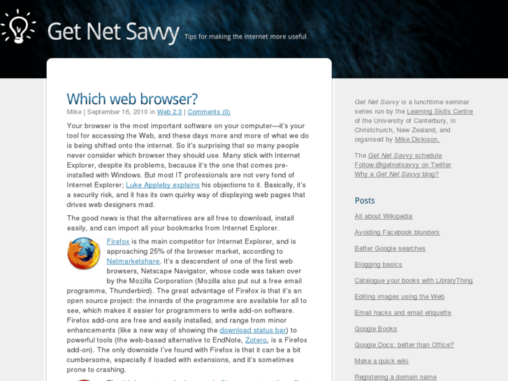 www.getnetsavvy.info