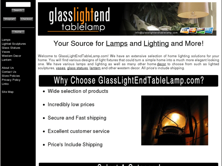 www.glasslightendtablelamp.com