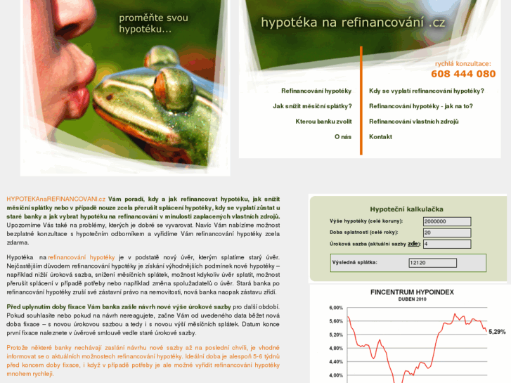 www.hypotekanarefinancovani.cz