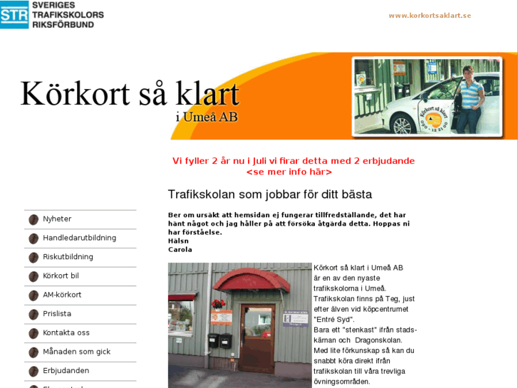 www.korkortsaklart.se