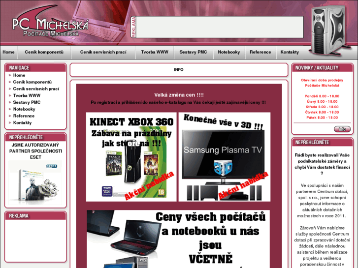 www.pcmichelska.cz
