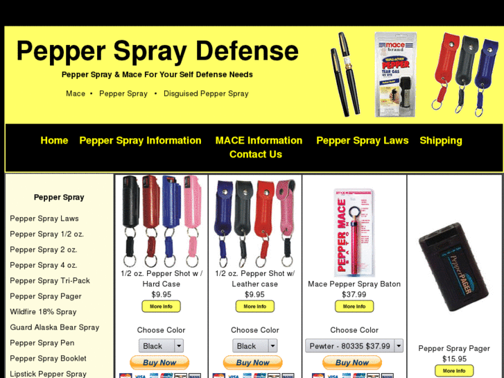 www.pepperspraydefenses.com