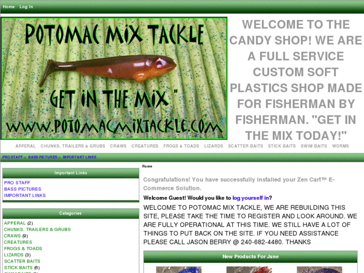 www.potomacmixtackle.com