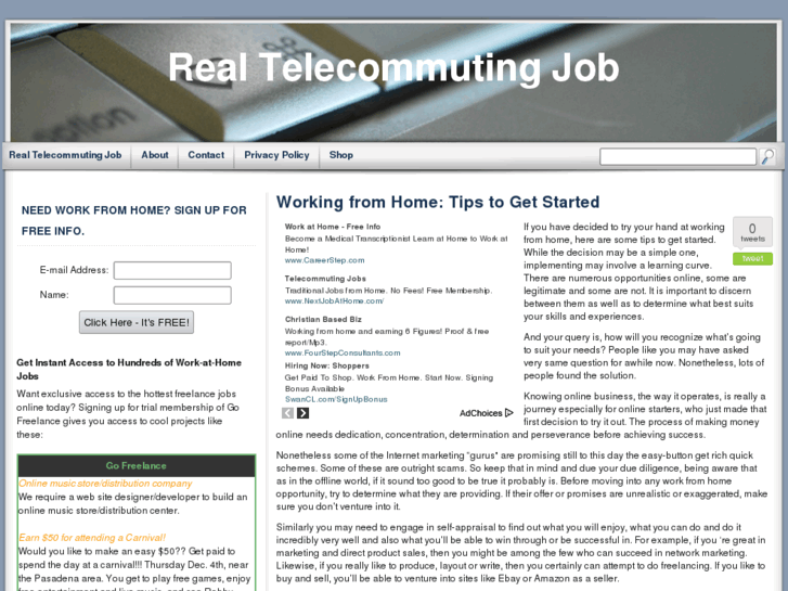 www.realtelecommutingjob.com