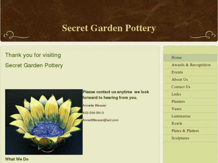 www.secretgardenpottery.com