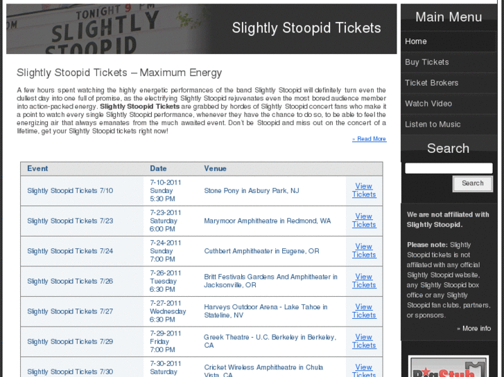 www.slightlystoopidtickets.com