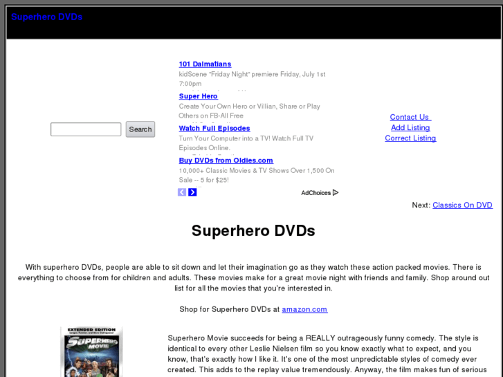 www.superherodvds.com