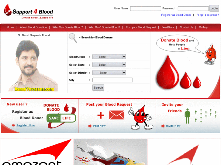 www.support4blood.com