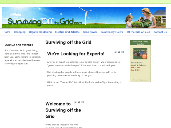 www.survivingoffthegrid.com