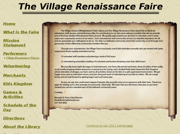 www.villagefaire.org