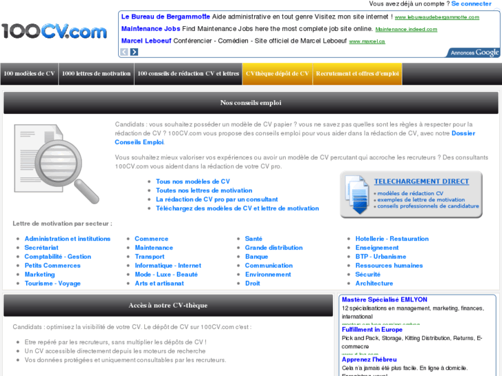 www.100cv.com