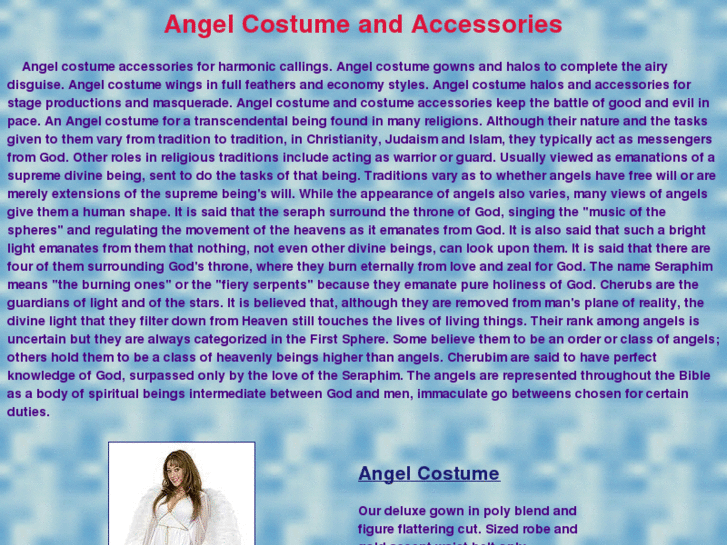 www.angelcostume.net