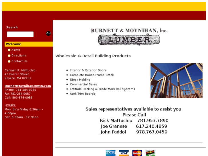 www.burnettmoynihanlumber.com