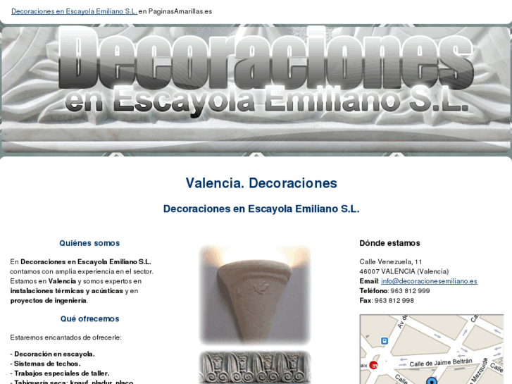 www.decoracionesemiliano.es