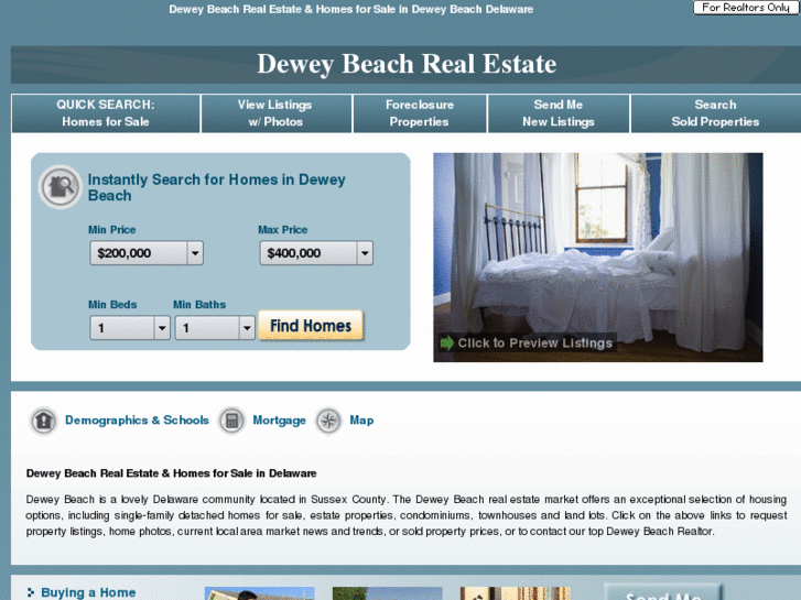 www.deweybeach-realestate.com