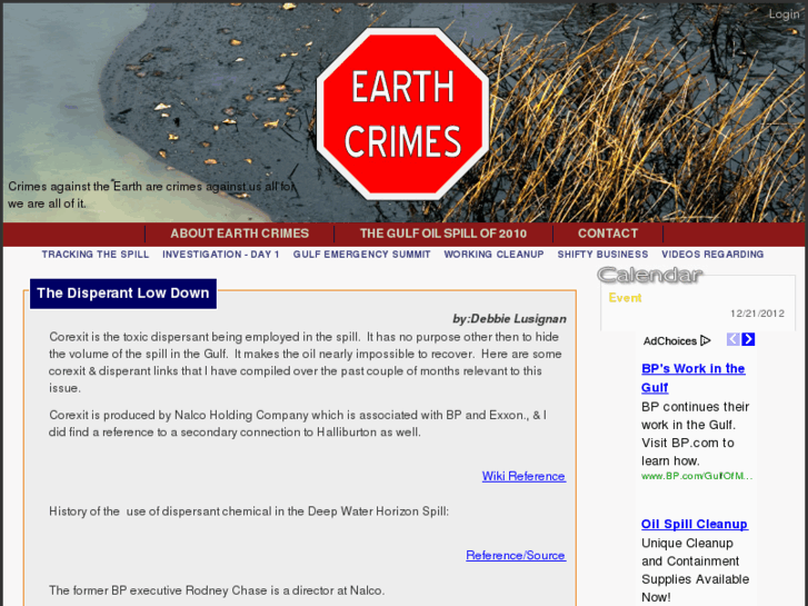 www.earthcrimes.org