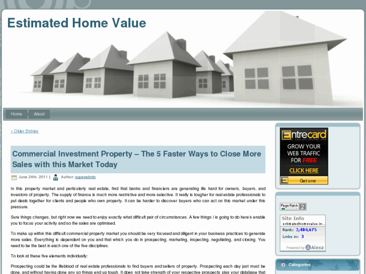 www.estimatedhomevalue.info