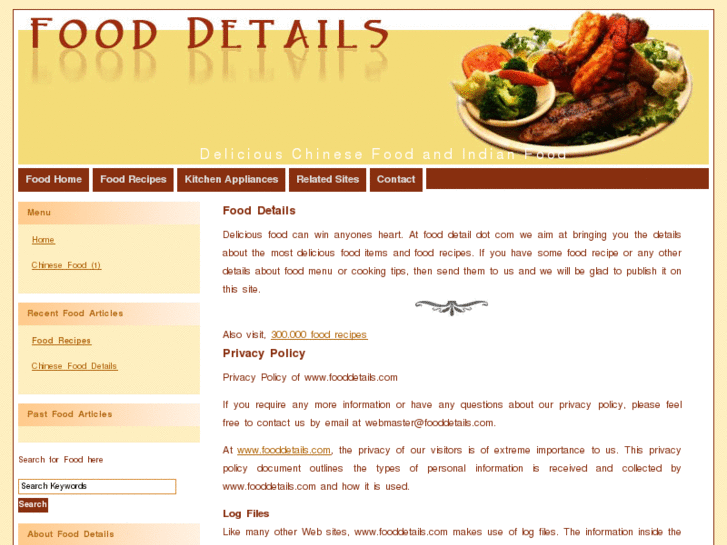 www.fooddetails.com