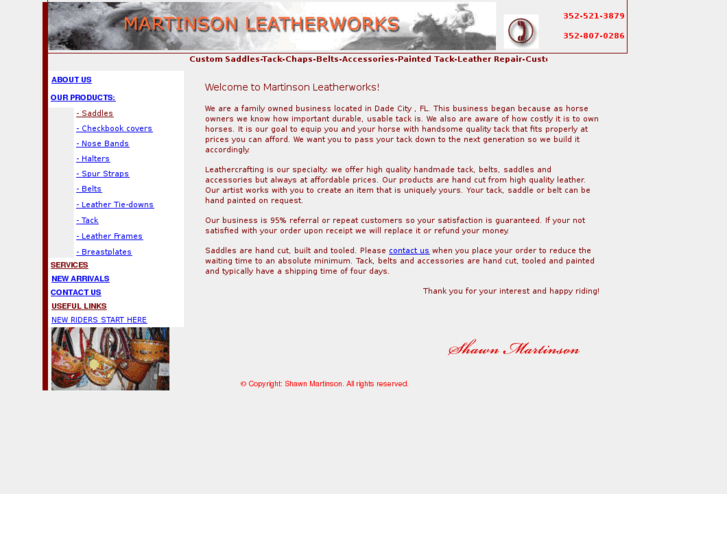 www.martinsonleatherworks.com