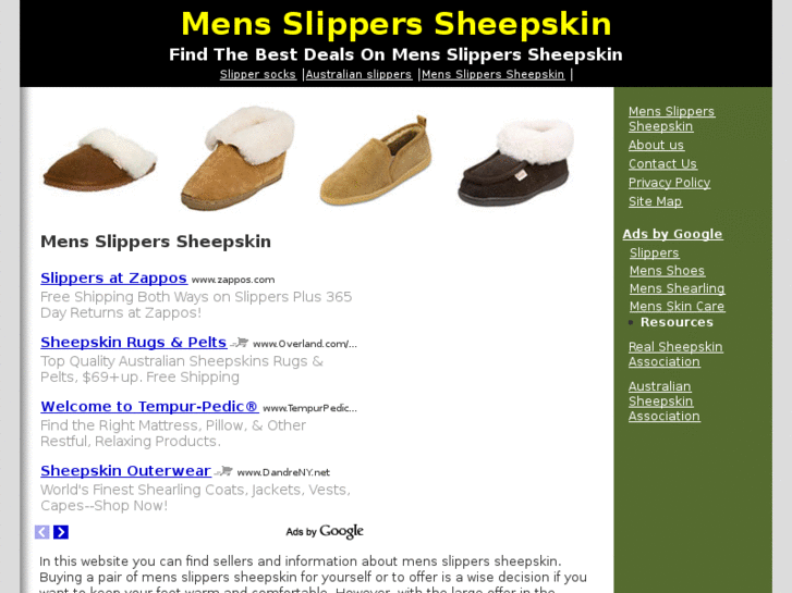 www.mensslipperssheepskin.org