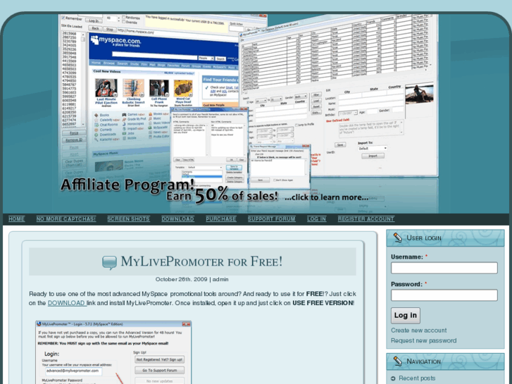 www.mylivepromoter.com