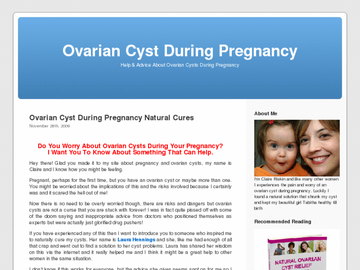 www.ovariancystduringpregnancy.net