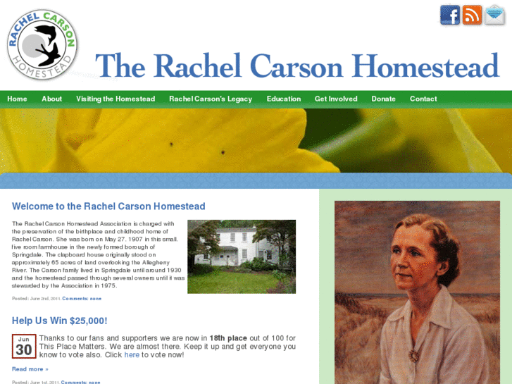 www.rachelcarsonhomestead.org