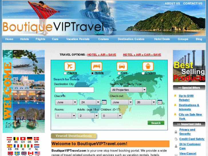 www.boutiqueviptravel.com