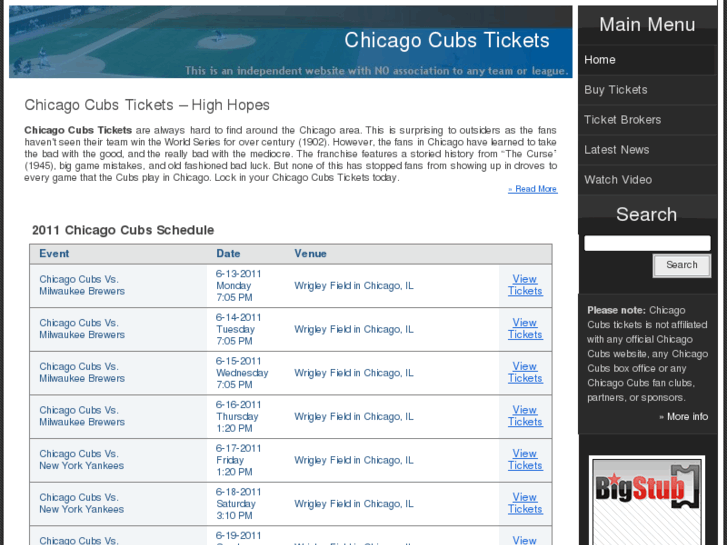 www.chicagocubstickets.biz