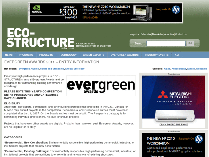 www.eco-evergreenawards.com