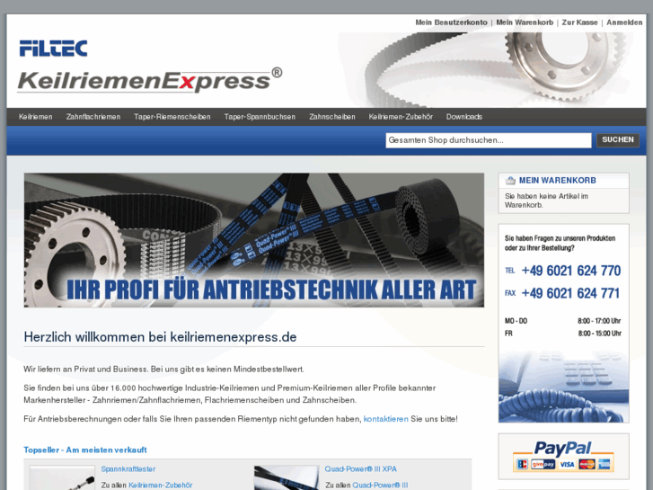 www.keilriemenexpress.de