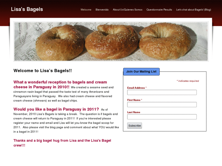 www.lisasbagels.com