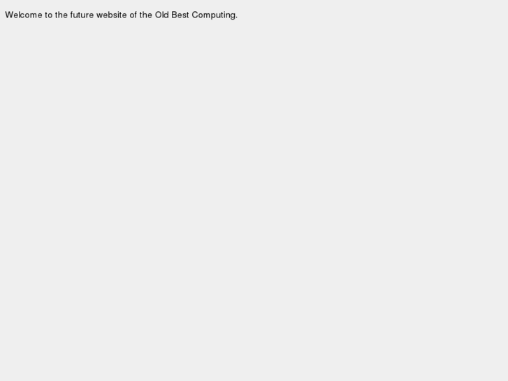 www.oldbestcomputing.com