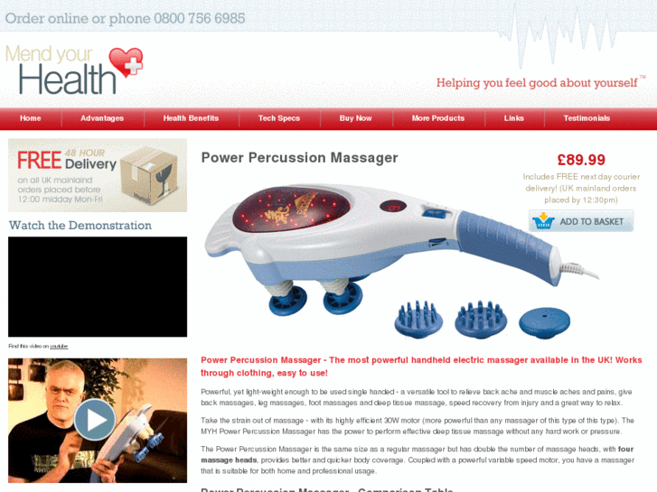 www.powerpercussionmassager.com