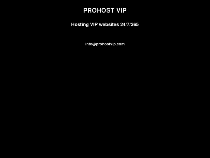 www.prohostvip.com