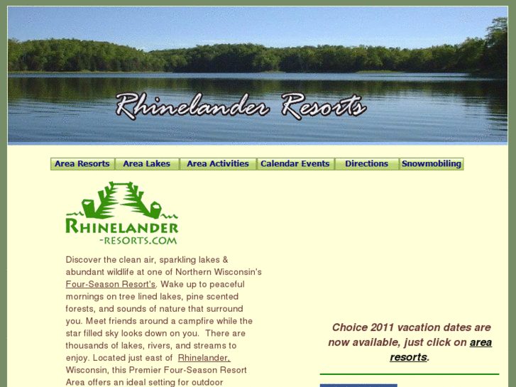 www.rhinelander-resorts.com