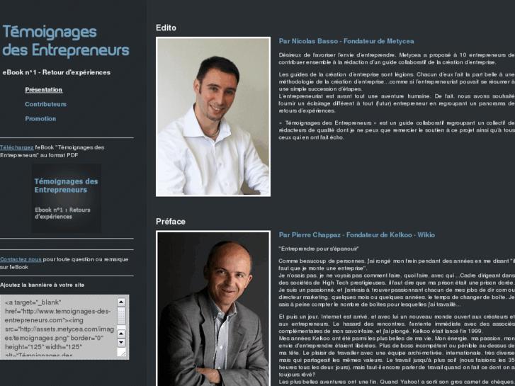 www.temoignages-des-entrepreneurs.com