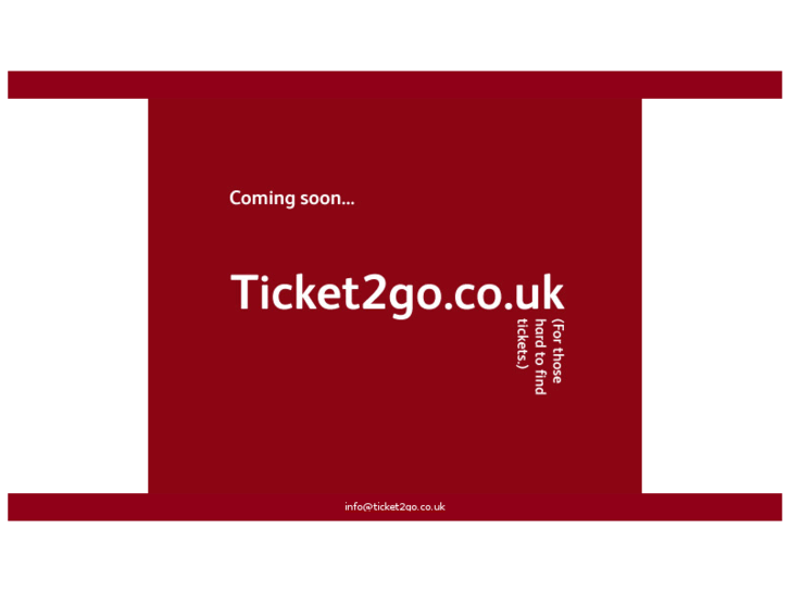 www.ticket2go.co.uk