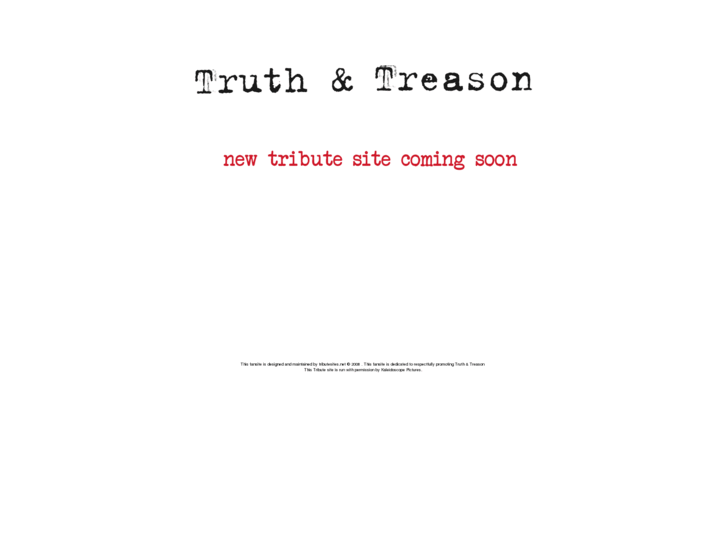 www.truthandtreason.net