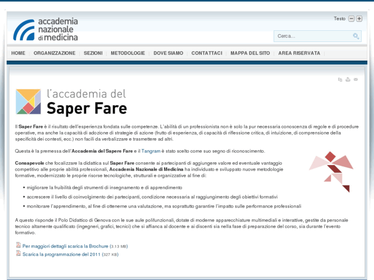 www.accademiadelsaperfare.org