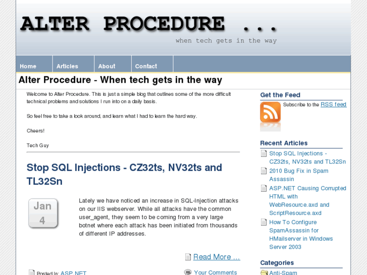 www.alterprocedure.net