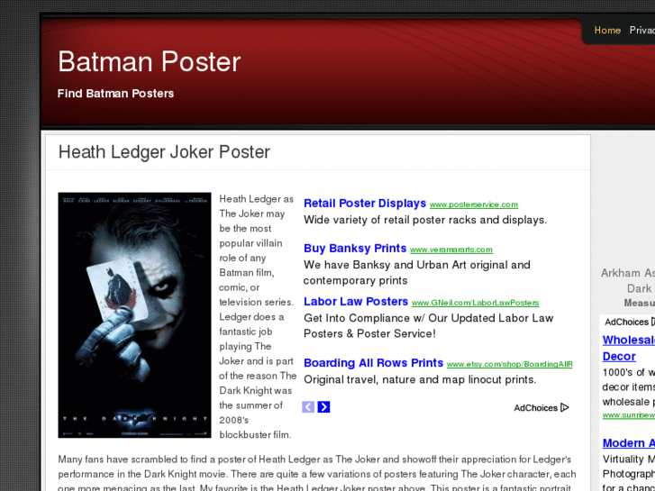 www.batmanposter.com