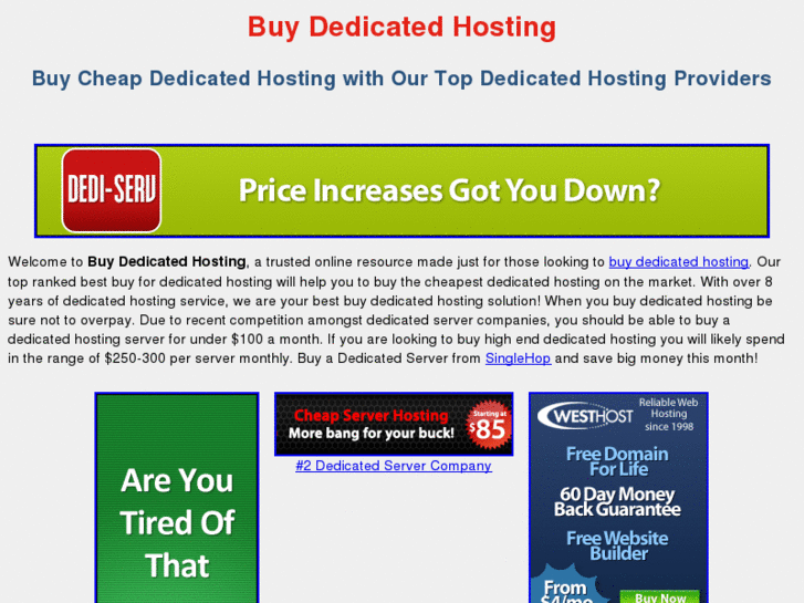 www.buydedicatedhosting.com