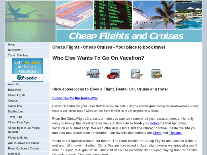 www.cheapflightscruises.com