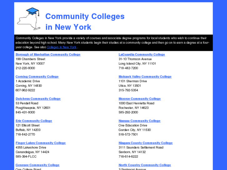 www.communitycollegesinnewyork.com